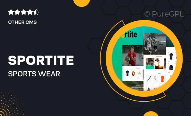 sportite sports wear accessories shopify theme
