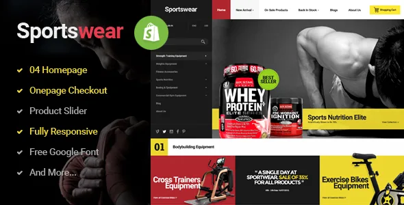 sportwear multi store responsive shopify theme 1