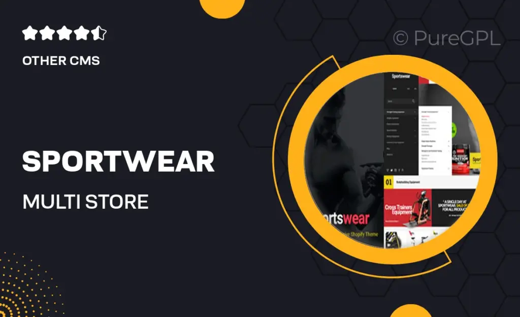 Sportwear | Multi Store Responsive Shopify Theme 34 Sportwear | Multi Store Responsive Shopify Theme
