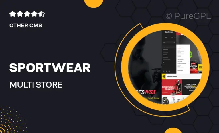 sportwear multi store responsive shopify theme