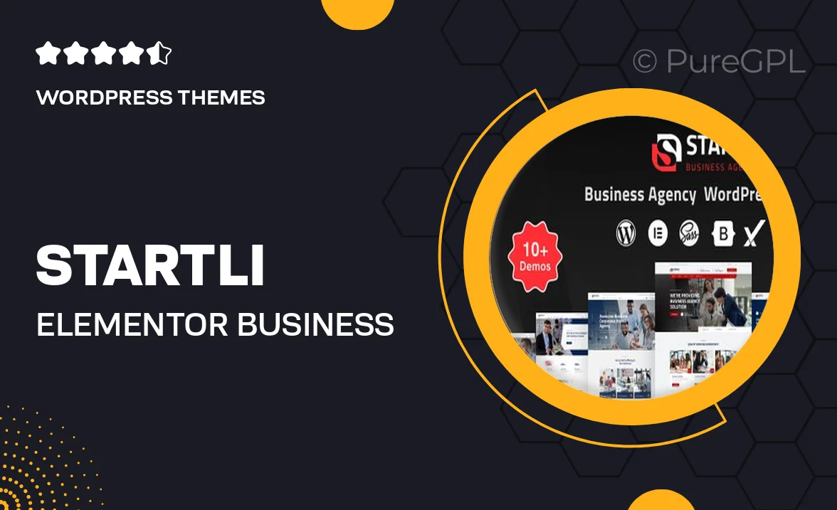 Startli – Elementor Business Consulting WordPress Theme + RTL