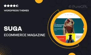 Suga – Ecommerce Magazine WordPress Theme
