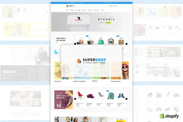 super shop multipurpose multistore shopify 1