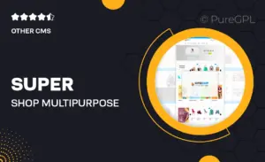 Super – Shop Multipurpose Multistore Shopify