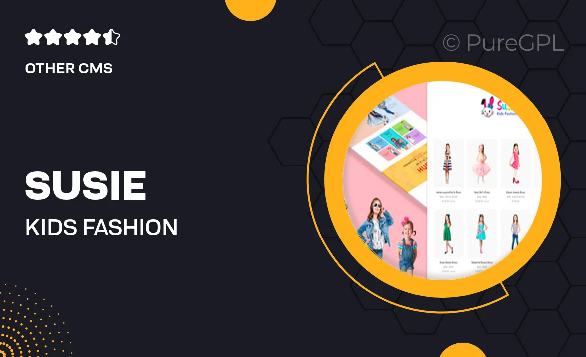 Susie | Kids Fashion Sectioned Shopify Theme