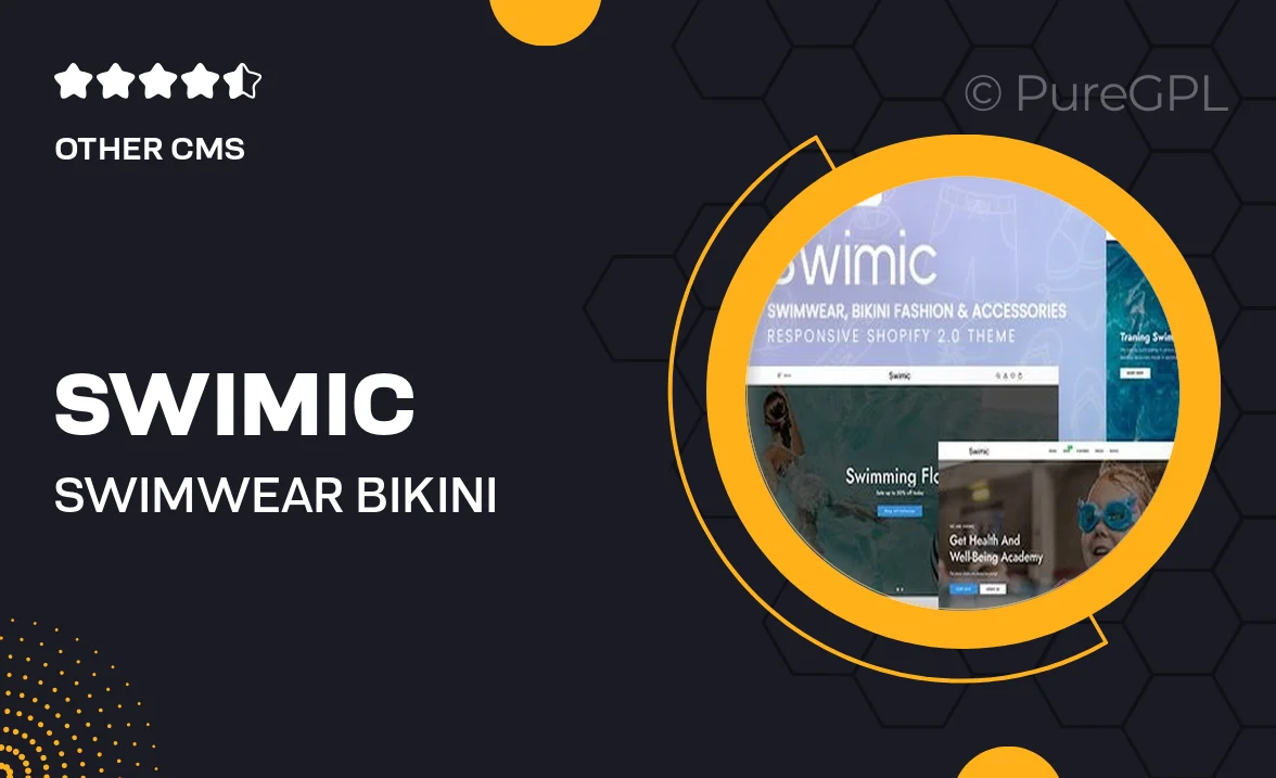 Swimic – Swimwear, Bikini Fashion & Accessories Responsive Shopify 2.0 Theme