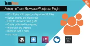 TeamPress – Team Showcase plugin
