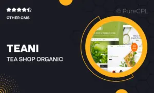 Teani – Tea Shop & Organic Store Shopify Theme