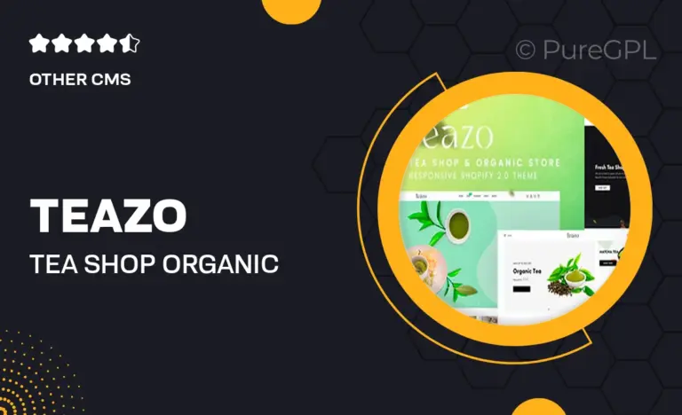 teazo tea shop organic store responsive shopify 2 0 theme