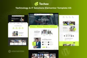 Techee – Technology & IT Solutions Elementor Template Kit