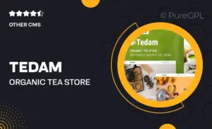 Tedam – Organic Tea Store Shopify 2.0 Theme
