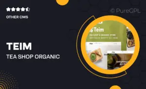 Teim – Tea Shop & Organic Store Shopify 2.0 Theme