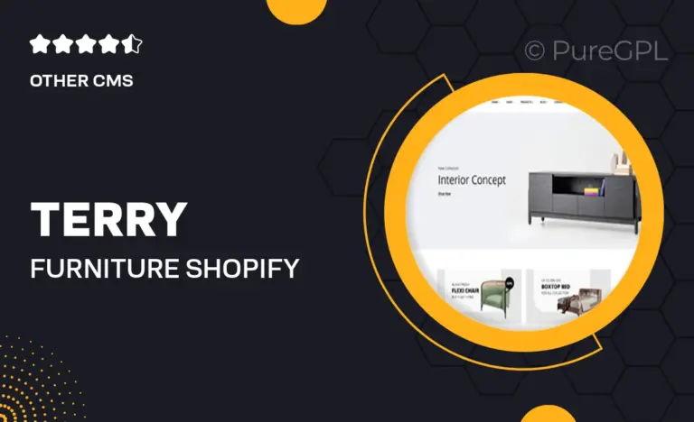 terry furniture shopify theme