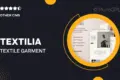 Textilia – Textile & Garment Industry Elementor Template Kit