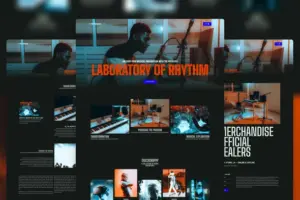 The Produzer – Music & Band Elementor Template Kit