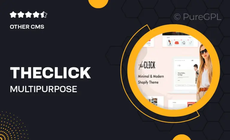 theclick multipurpose shopify theme