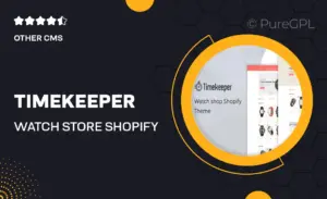 Timekeeper – Watch Store Shopify Theme