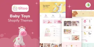 Titoo | Shopify Kids Store, Children Toys Shop