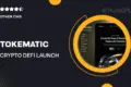 Tokematic – Crypto Defi Launch Elementor Template Kit