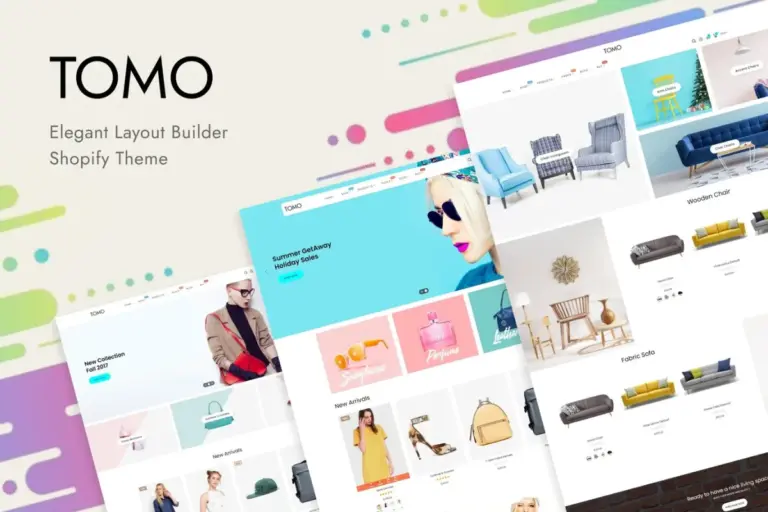 tomo elegant layout builder shopify theme 1