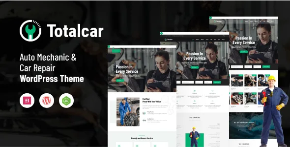 Total Car – Auto Mechanic & Car Repair WordPress Theme