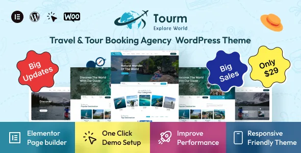 tourm travel tour booking agency wordpress theme 1