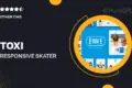 Toxi Responsive Skater Shopify Theme