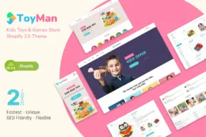 ToyMan – Kids Toys & Baby Store Shopify Theme