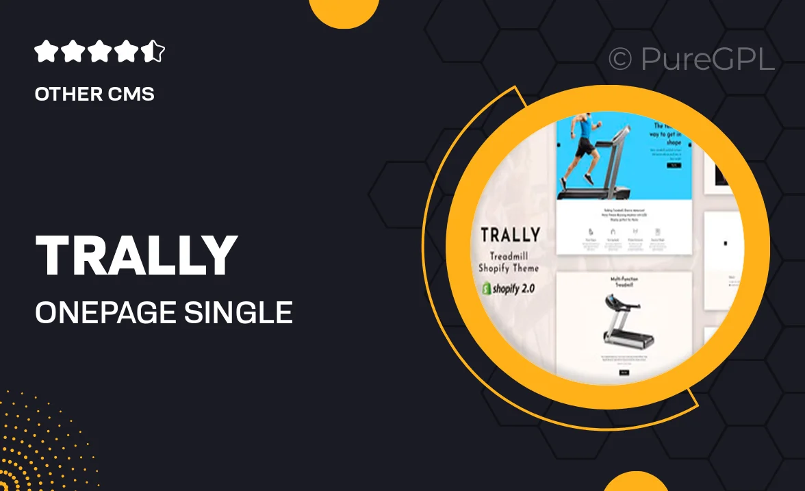 Trally – OnePage & Single Product Shopify Theme