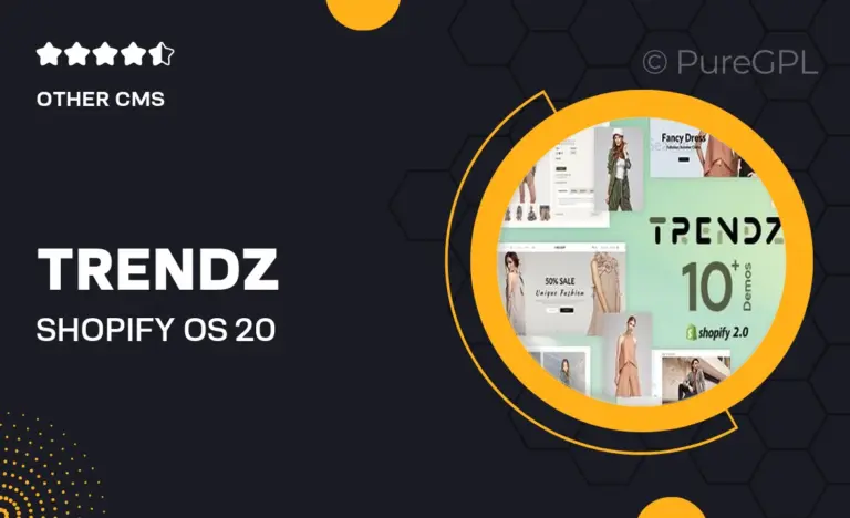 trendz shopify os 2 0 clothing shop