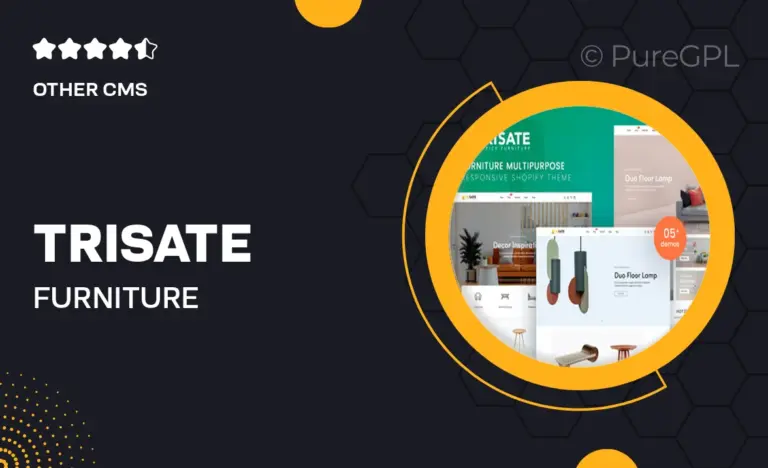 trisate furniture multipurpose shopify theme