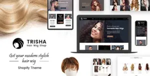 Trisha | Hair Weave, Wig Shopify Theme