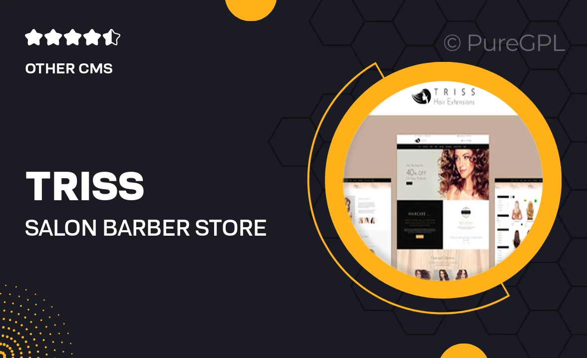 Triss – Salon & Barber Store Shopify Theme