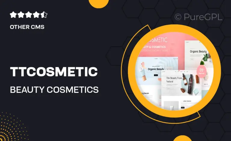 ttcosmetic beauty cosmetics shop shopify theme