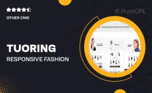 Tuoring – Responsive Fashion Tee Clothing Shopify Theme