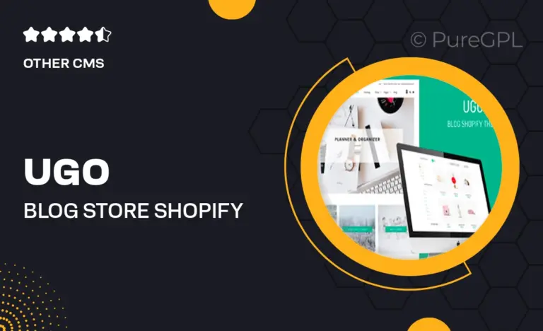 ugo blog store shopify theme
