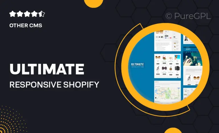 ultimate responsive shopify theme