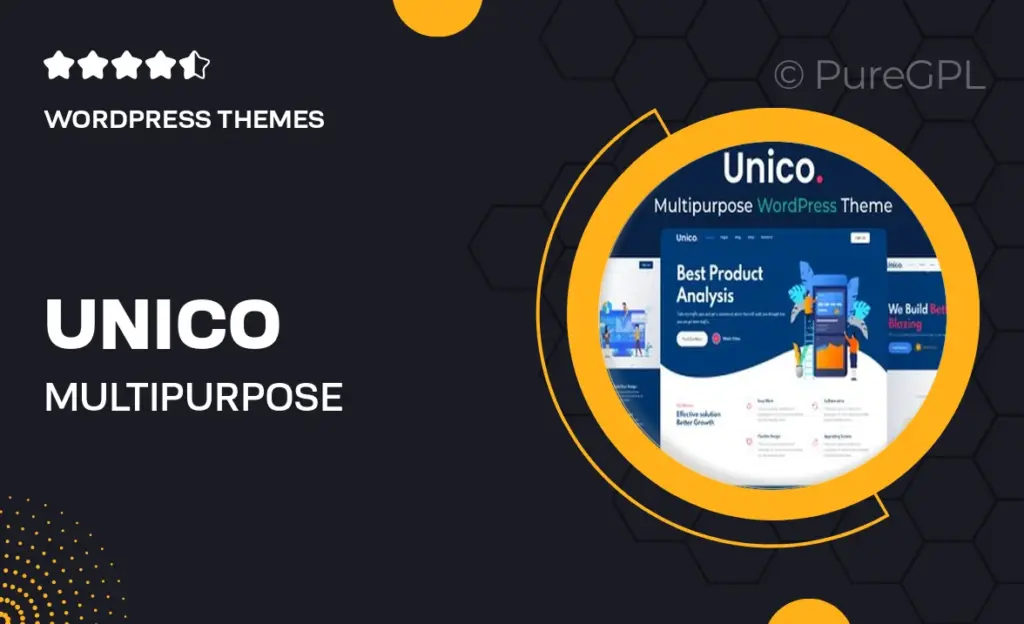 Unico – Multipurpose WordPress Theme 47 Unico – Multipurpose WordPress Theme