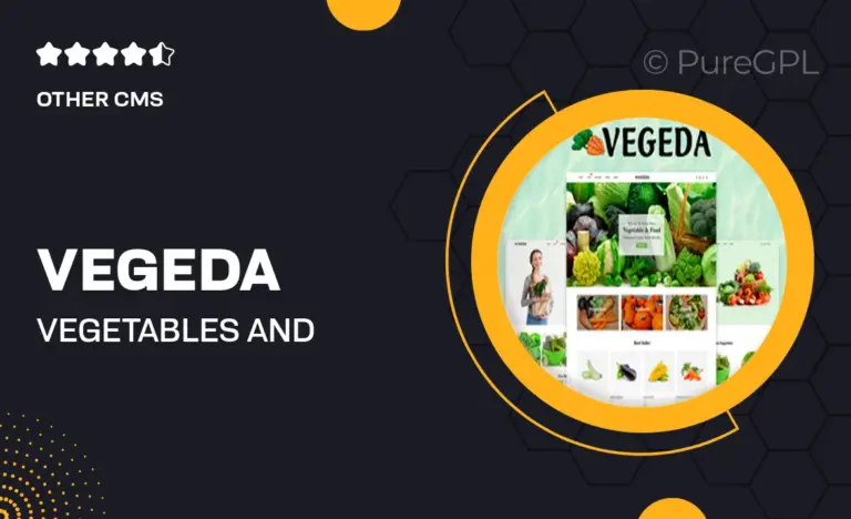 vegeda vegetables and organic food shopify theme