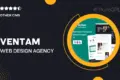 Ventam – Web Design Agency Elementor Template Kit