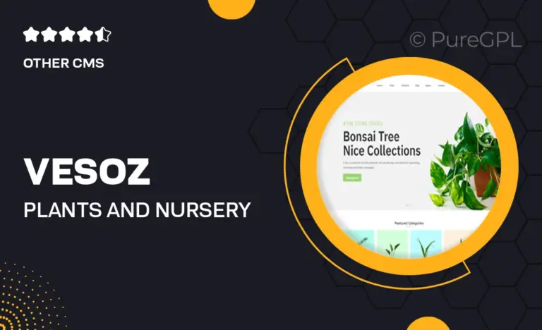 vesoz plants and nursery shopify theme