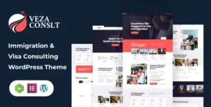 Vezaconslt – immigration & Visa Consulting WordPress Theme