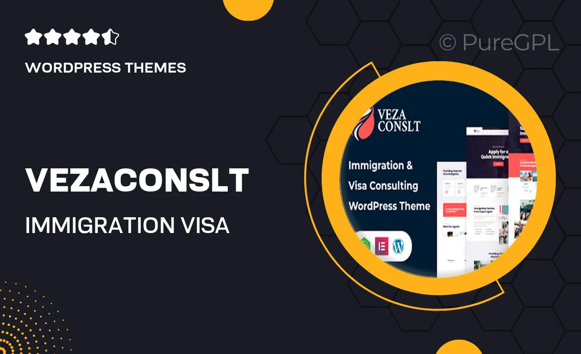 Vezaconslt – immigration & Visa Consulting WordPress Theme