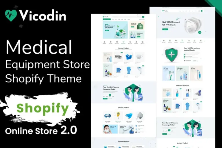 vicodin medical equipment store shopify theme 1