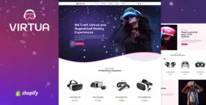 Virtux – One Product Store Shopify Template