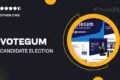 Votegum – Candidate Election Elementor Template Kit