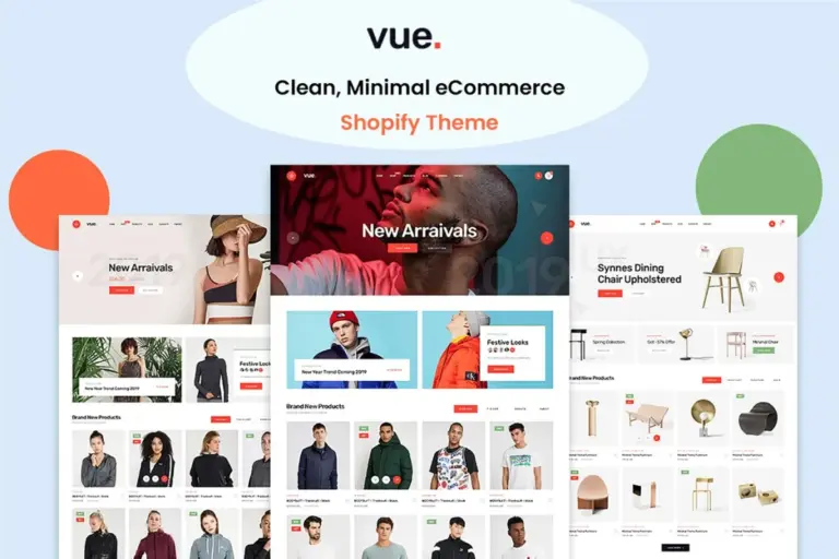 vuzaz minimal ecommerce shopify theme 1