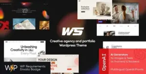Wabi-Sabi — Creative Agency & Portfolio WordPress Theme