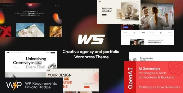Wabi-Sabi — Creative Agency & Portfolio WordPress Theme