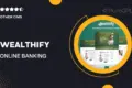 Wealthify – Online Banking & Finance Elementor Pro Template Kit